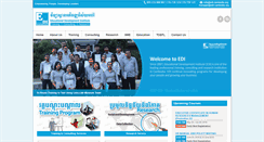 Desktop Screenshot of edi-cambodia.org